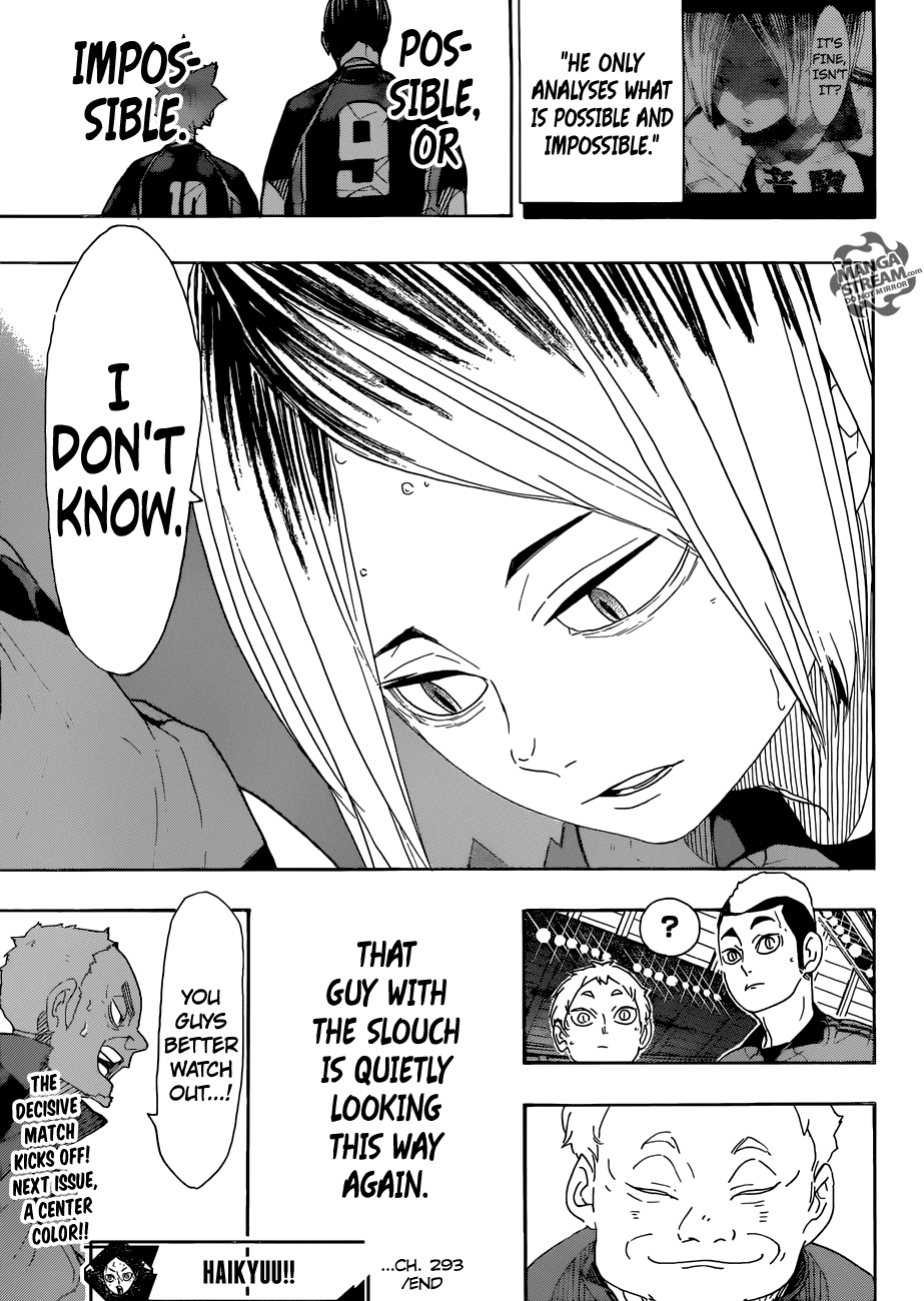 Haikyuu!!, Chapter 293 image 19